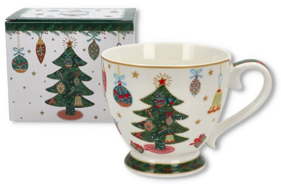 Novogodišnja šolja BOŽIĆNO DRVCE 430ml 