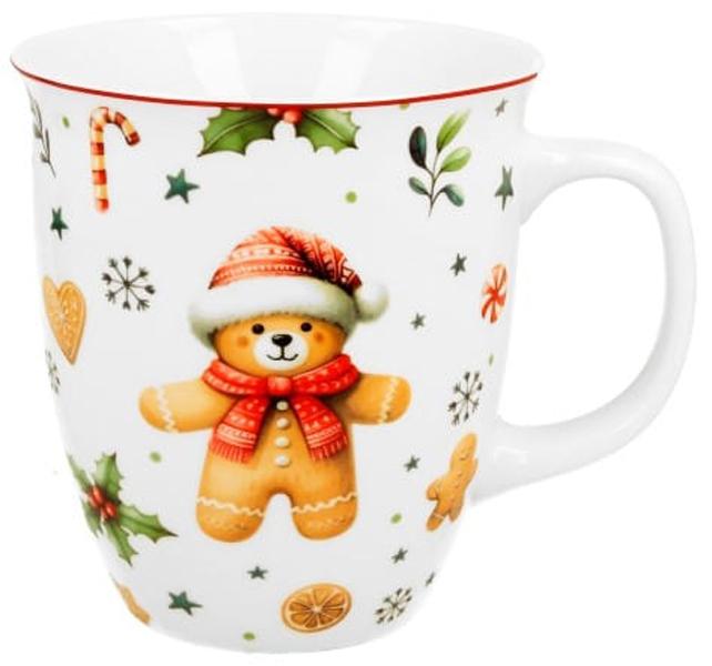 Novogodišnja šolja BOŽIĆNI KEKSIĆ 650ml 