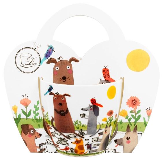 Velika šolja DOG'S WORLD - DOG PICNIC 460ml 