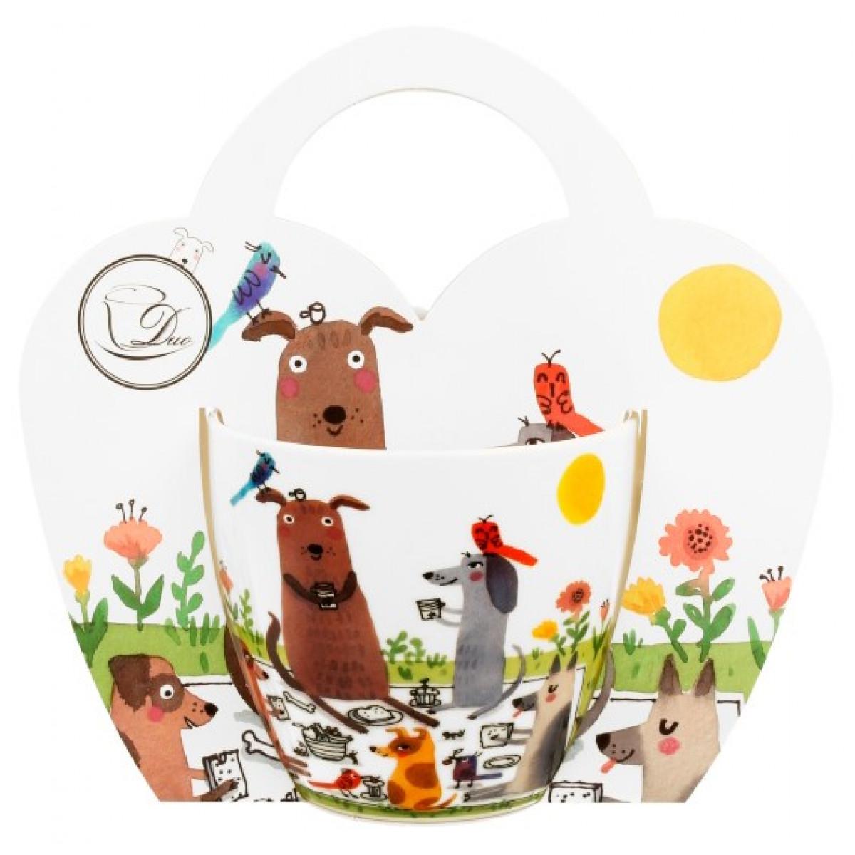 Velika šolja DOG'S WORLD - DOG PICNIC 460ml 