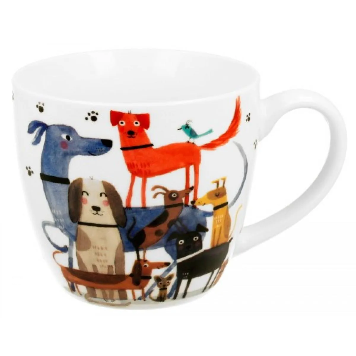 Velika šolja DOG'S WORLD - DOG WALK 460ml 