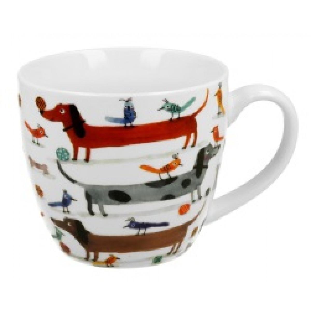 Velika šolja DOG'S WORLD - LONG DOGS 460ml 