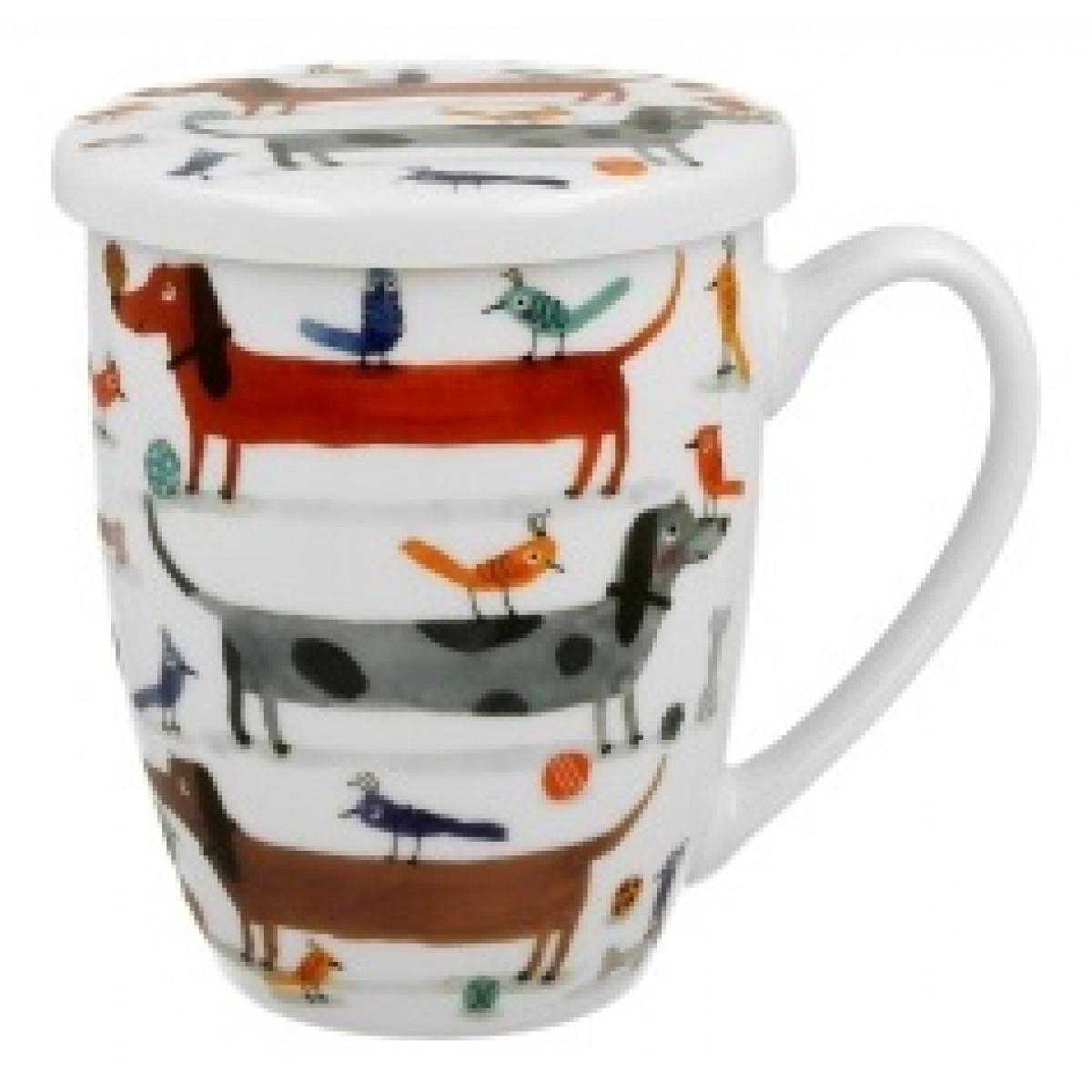 Šolja sa infuzerom DOG'S WORLD - LONG DOGS 430ml 