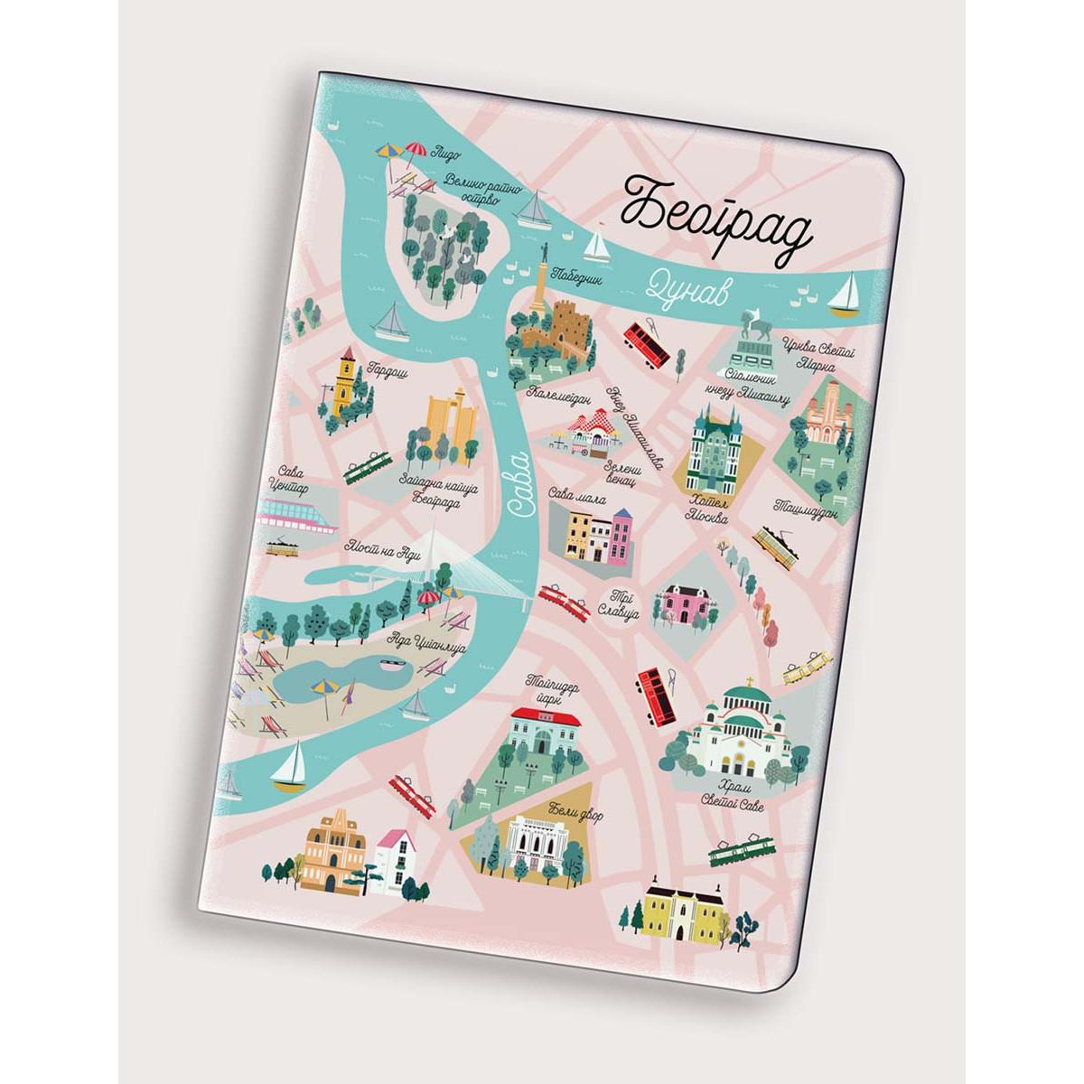 FUTROLA ZA PASOŠ BEOGRAD ĆIRILICA 