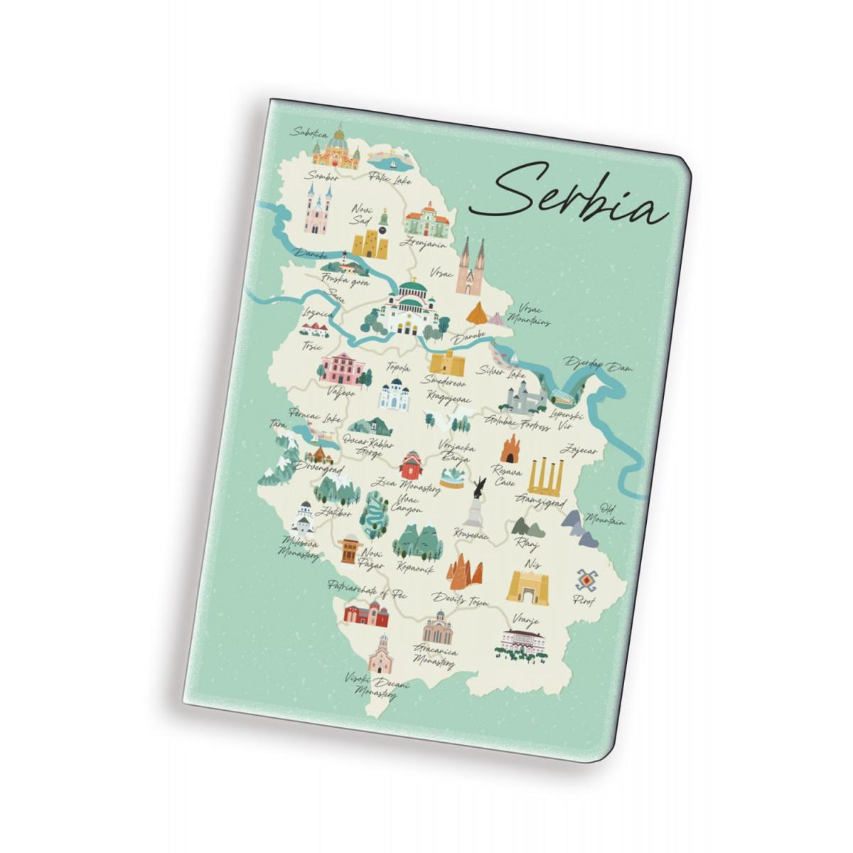 FUTROLA ZA PASOŠ SERBIA 