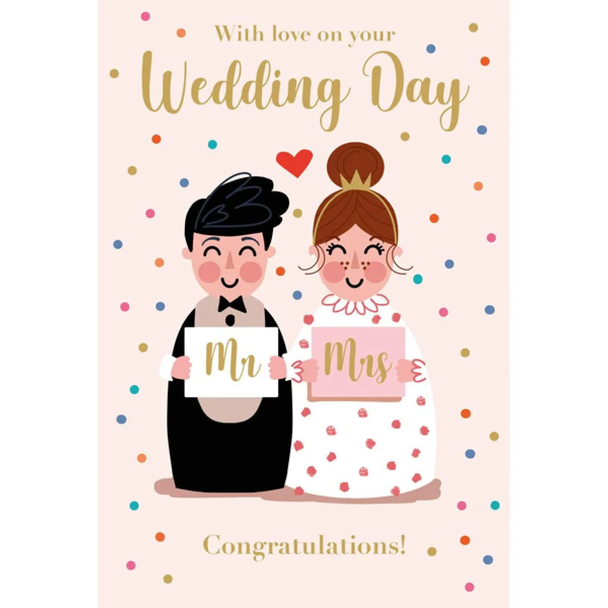 Čestitka za venčanje HAPPY COUPLE 