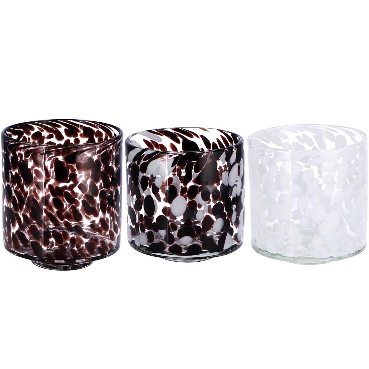 Staklena vaza VASO VETRO 13cm (Više vrsta) 