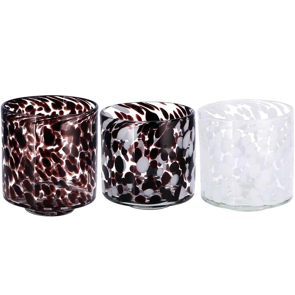 Staklena vaza VASO VETRO 13cm (Više vrsta) 