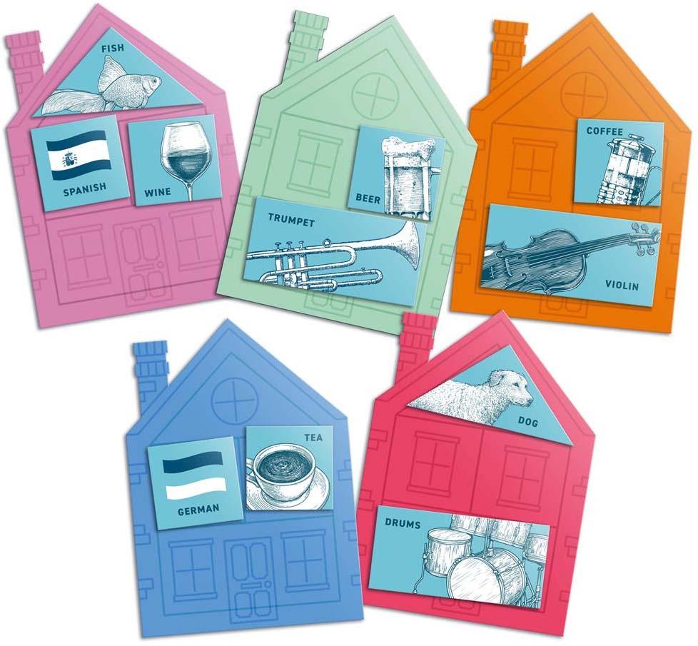 Društvena igra HOUSE RIDDLE PUZZLE (D.8) 