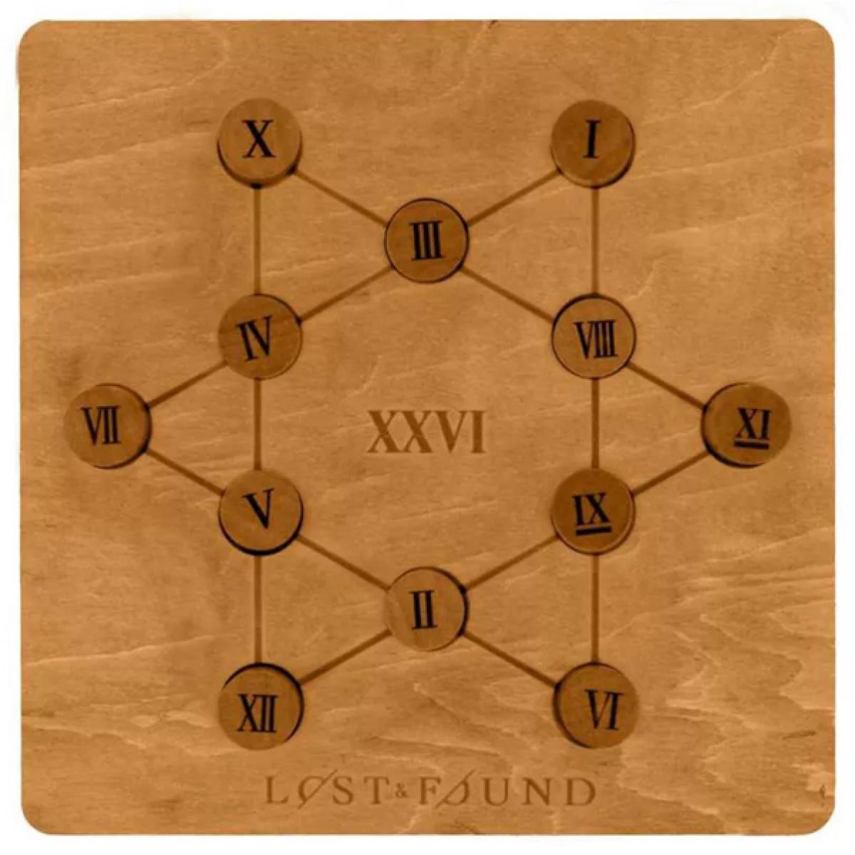 IQ puzzle ROMAN NUMERAL 