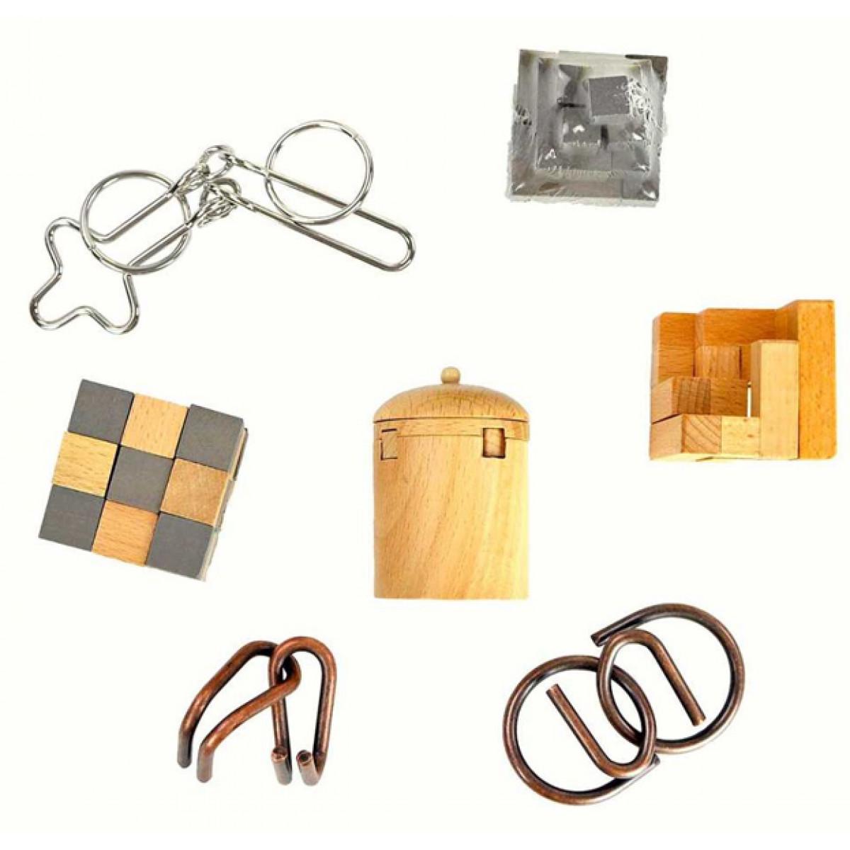 IQ puzzle SEVEN WONDERS OF THE WORLD 