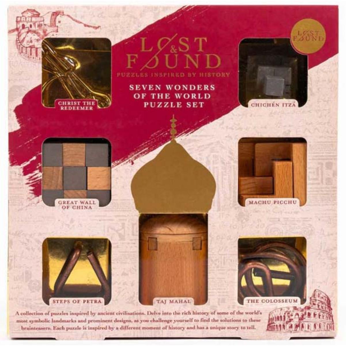 IQ puzzle SEVEN WONDERS OF THE WORLD 