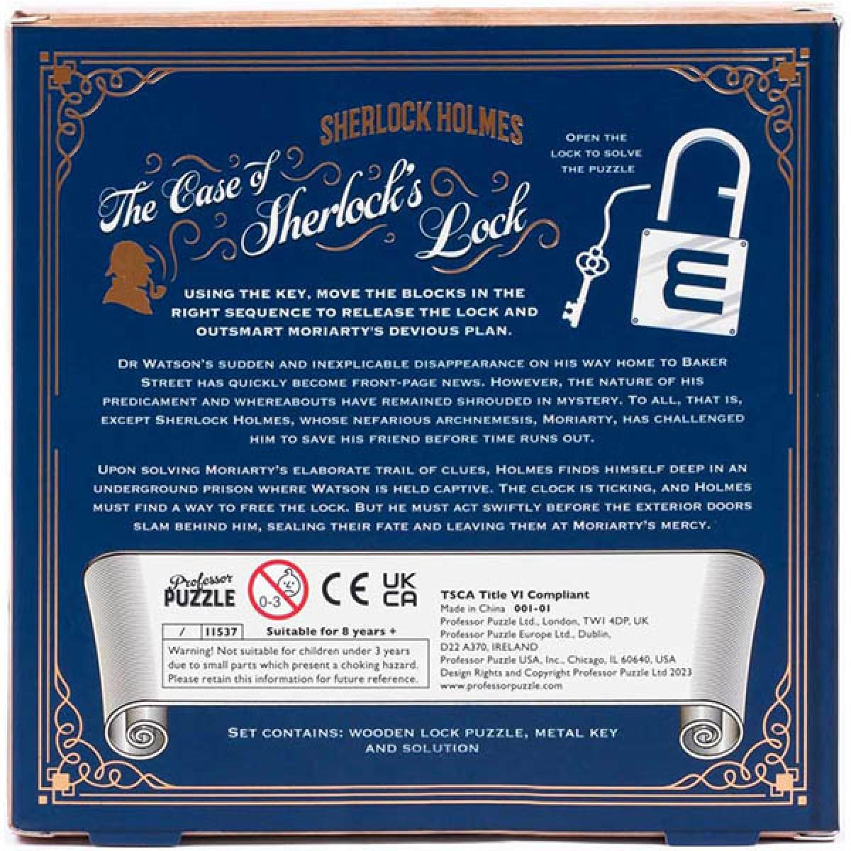 IQ puzzle CASE OF SHERLOCK'S LOCK 