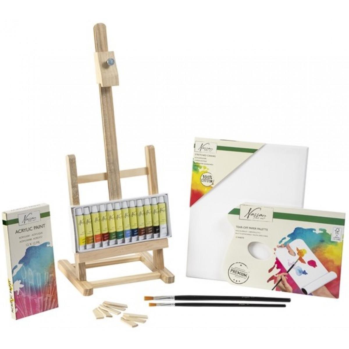 Set akrilnij boja 17kom 