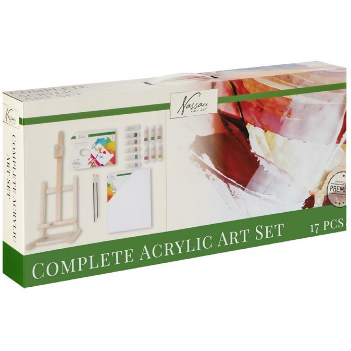 Set akrilnij boja 17kom 