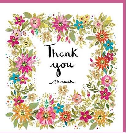 Čestitka THANK YOU / HVALA TI 