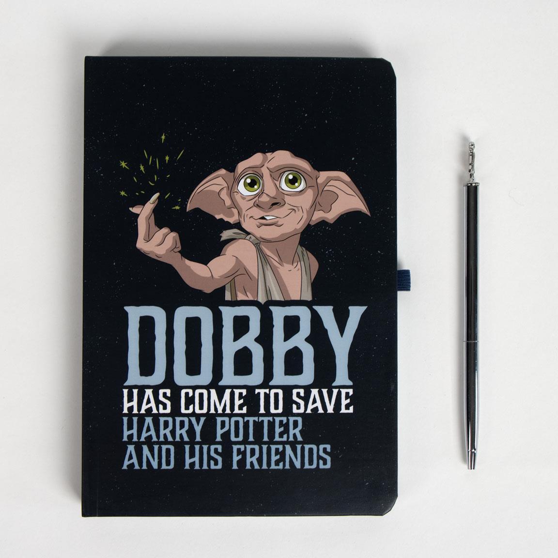 Poklon set - notes, olovka i čarape HARRY POTTER Light 