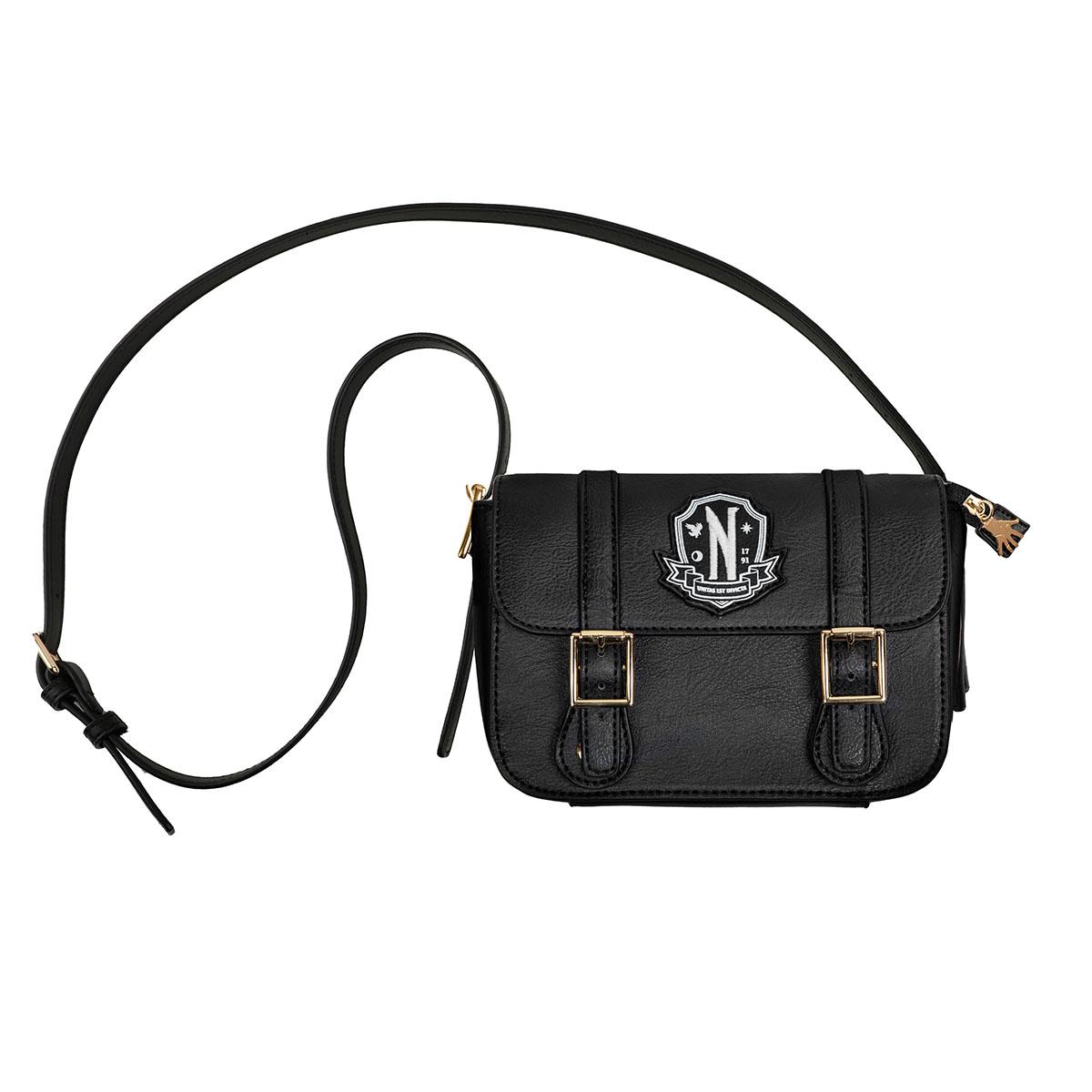 Torba NEVERMOE ACADEMY BLACK Wednesday 