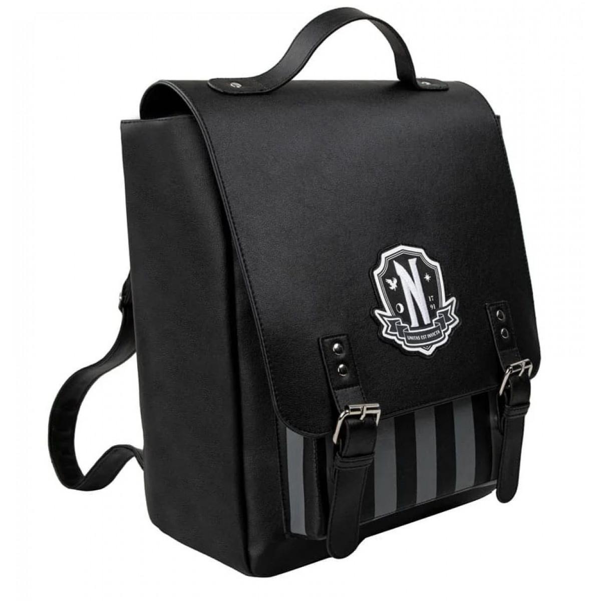 Ranac / torba WEDNESDAY Nevermore academy black 