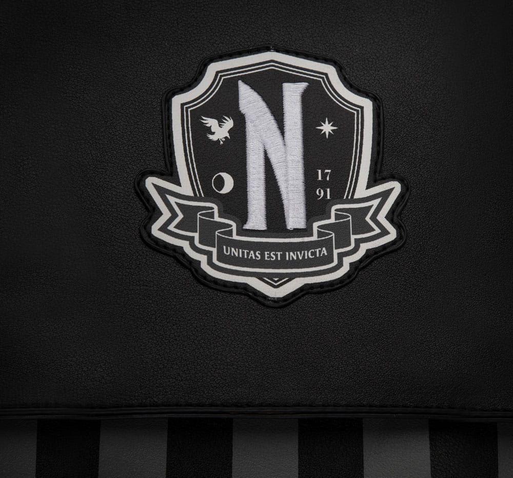 Ranac / torba WEDNESDAY Nevermore academy black 