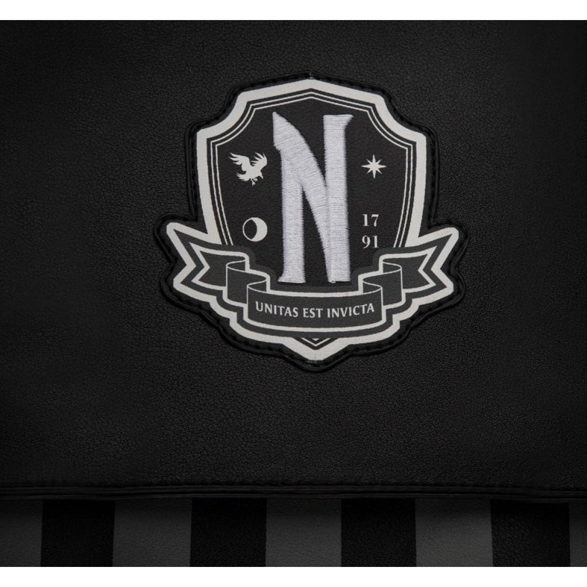 Ranac / torba WEDNESDAY Nevermore academy black 