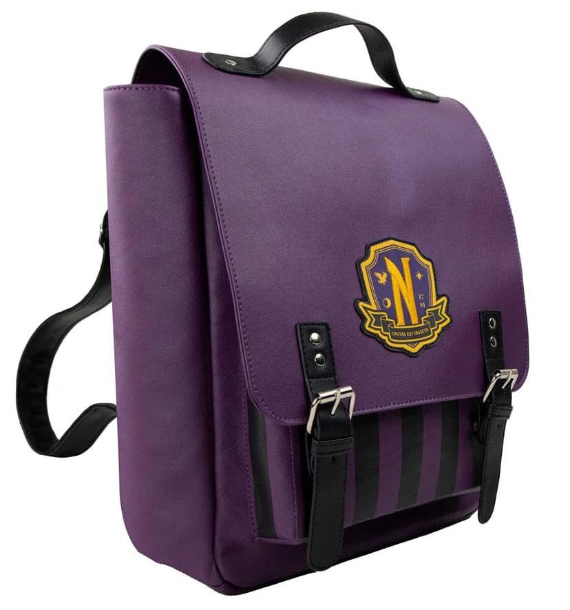 Ranac / torba WEDNESDAY Nevermore academy purple 