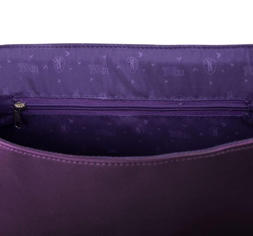 Ranac / torba WEDNESDAY Nevermore academy purple 