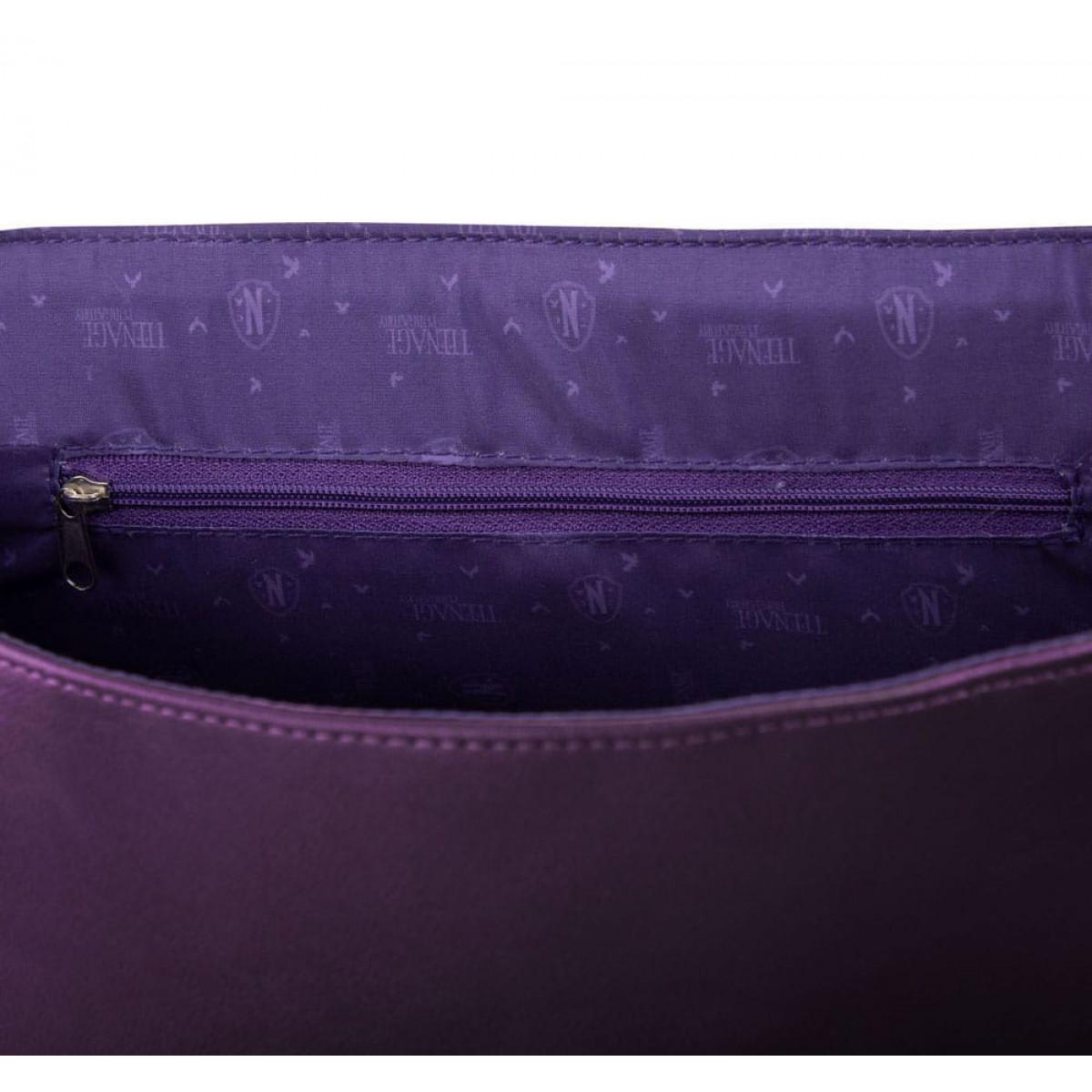 Ranac / torba WEDNESDAY Nevermore academy purple 