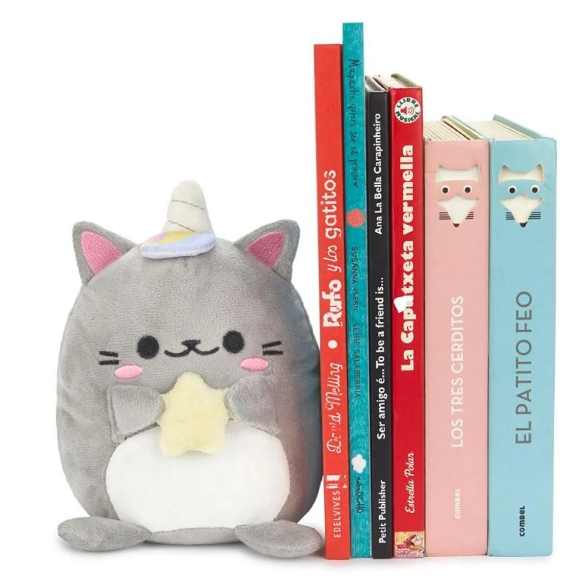 Držač za knjige KAWAII STARRY SIVI 