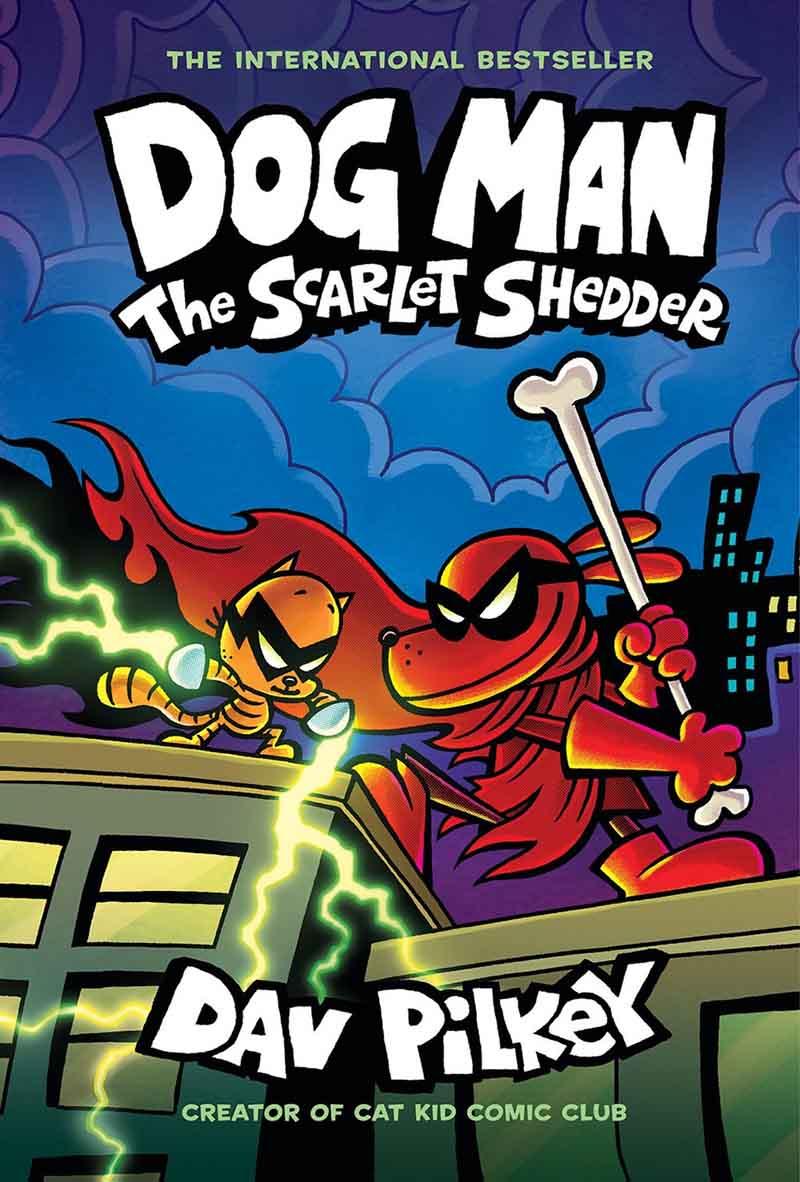 DOG MAN 12 The Scarlet Shedder HB 