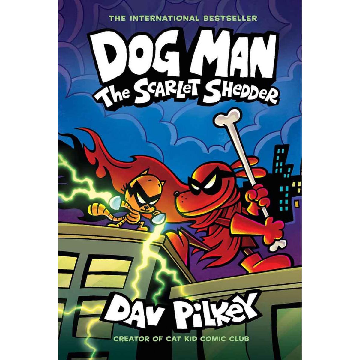 DOG MAN 12 The Scarlet Shedder HB 