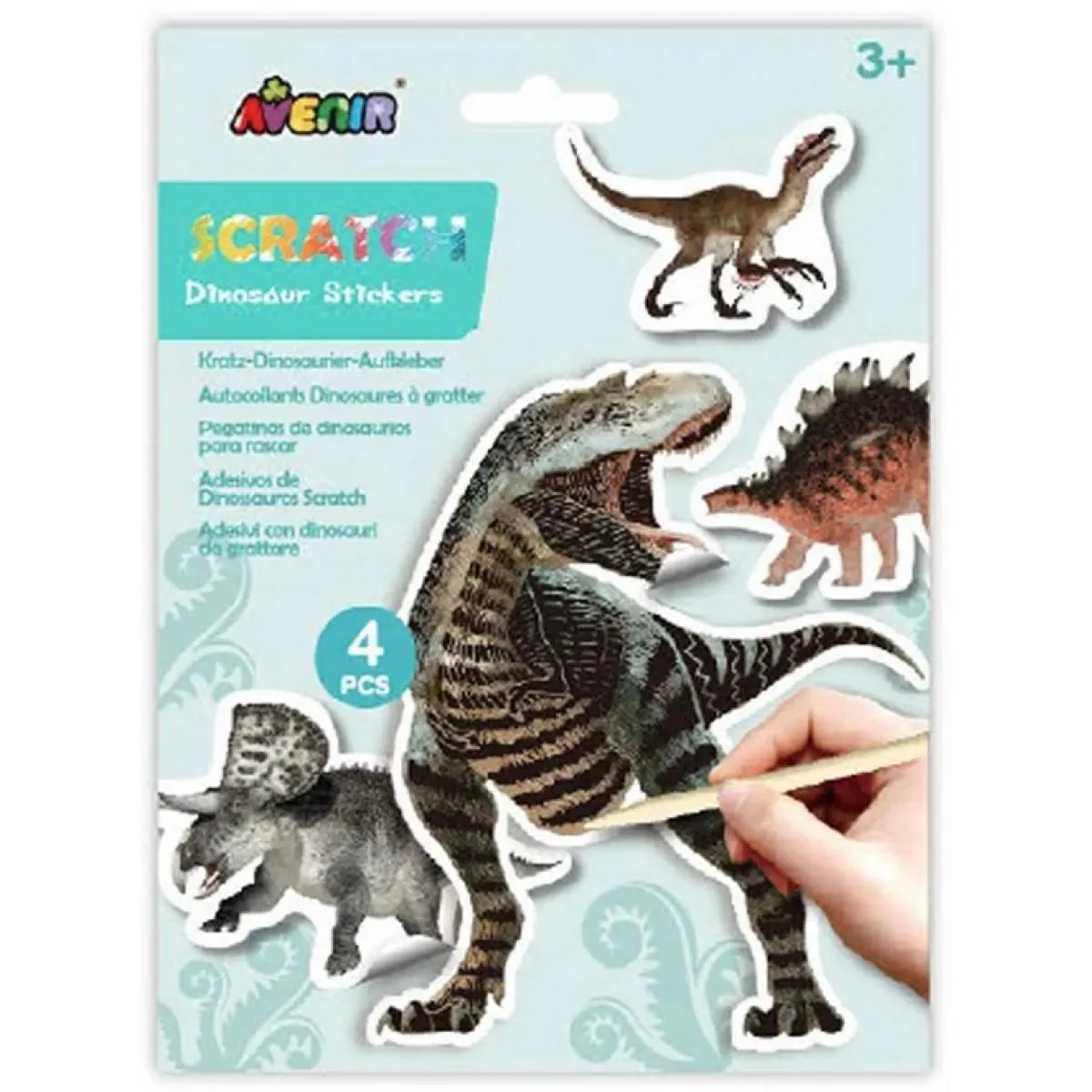 Stikeri za grebanje DINOSAURUS 