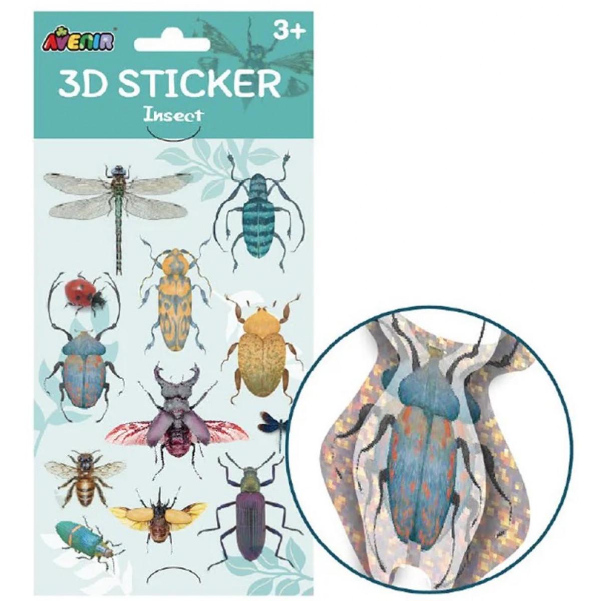 3D stikeri INSEKTI 