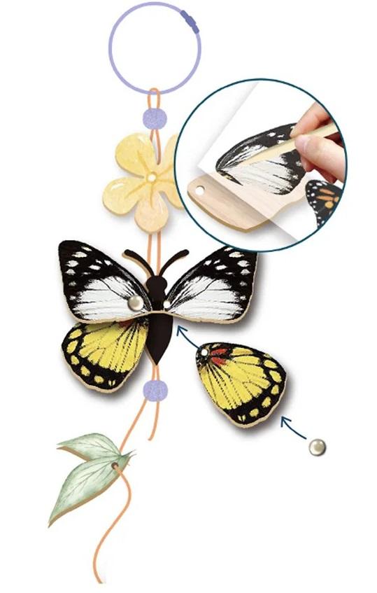 Kreativni set  NAPRAVI PRIVEZAK -LEPTIR 