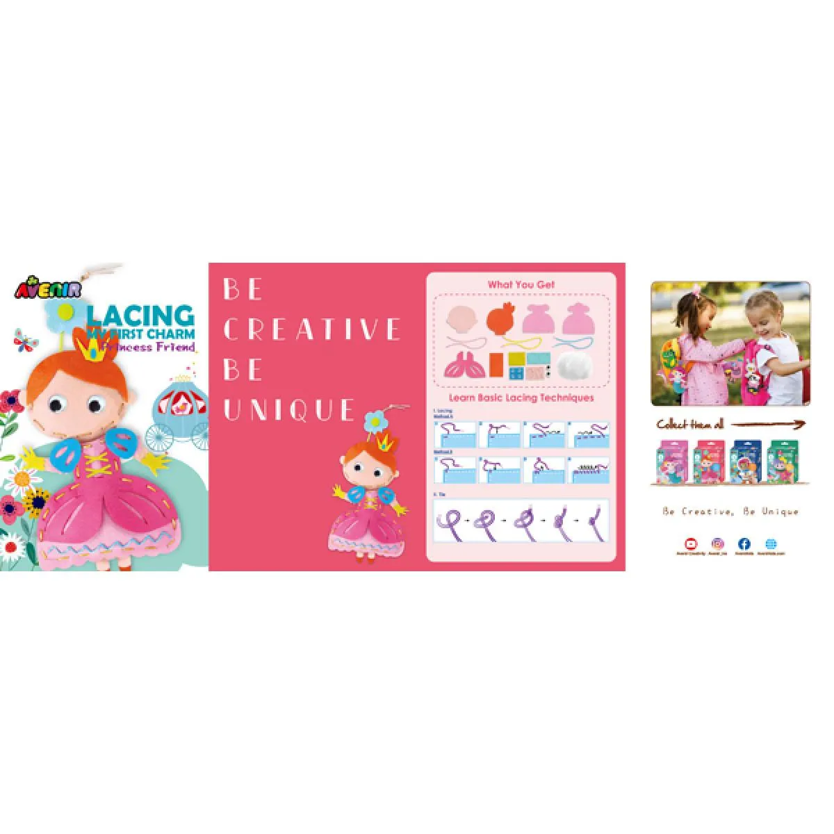 Kreativni set PRINCEZA - LEVEL 3 