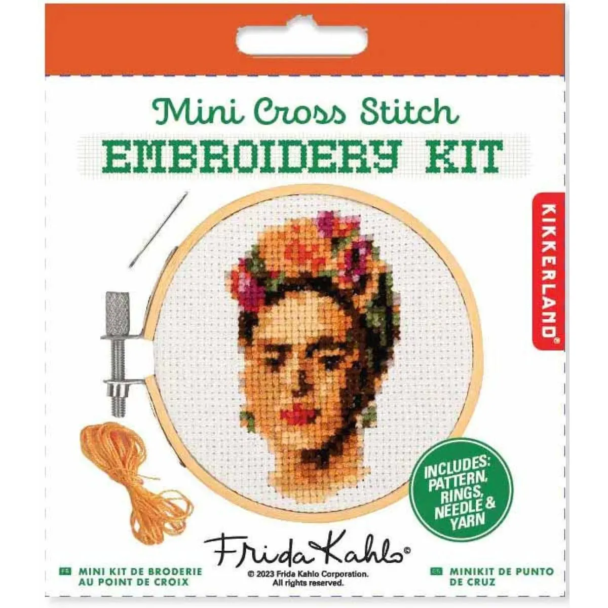 Kreativni set FRIDA MINICROSS STITCH EMBROIDERY 