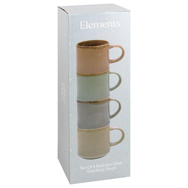 Set šolja REACTIVE GLAZE 4 kom 