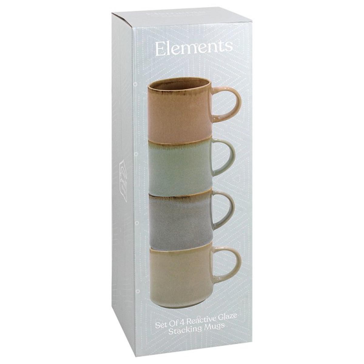 Set šolja REACTIVE GLAZE 4 kom 