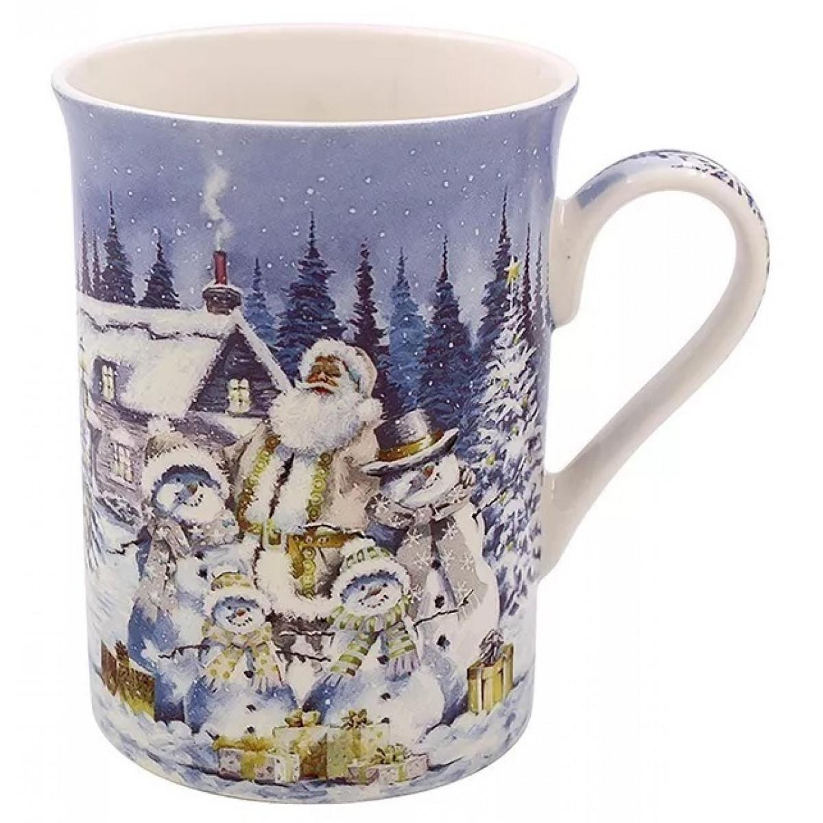 Novogodišnja šolja BELI BOŽIĆ 