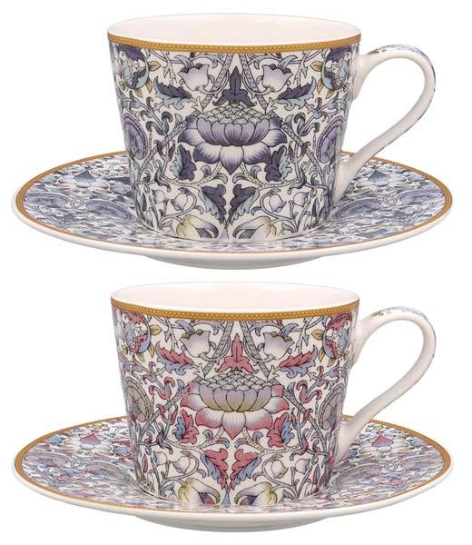 Šolja sa tacnom LODDEN  (dve vrste) 