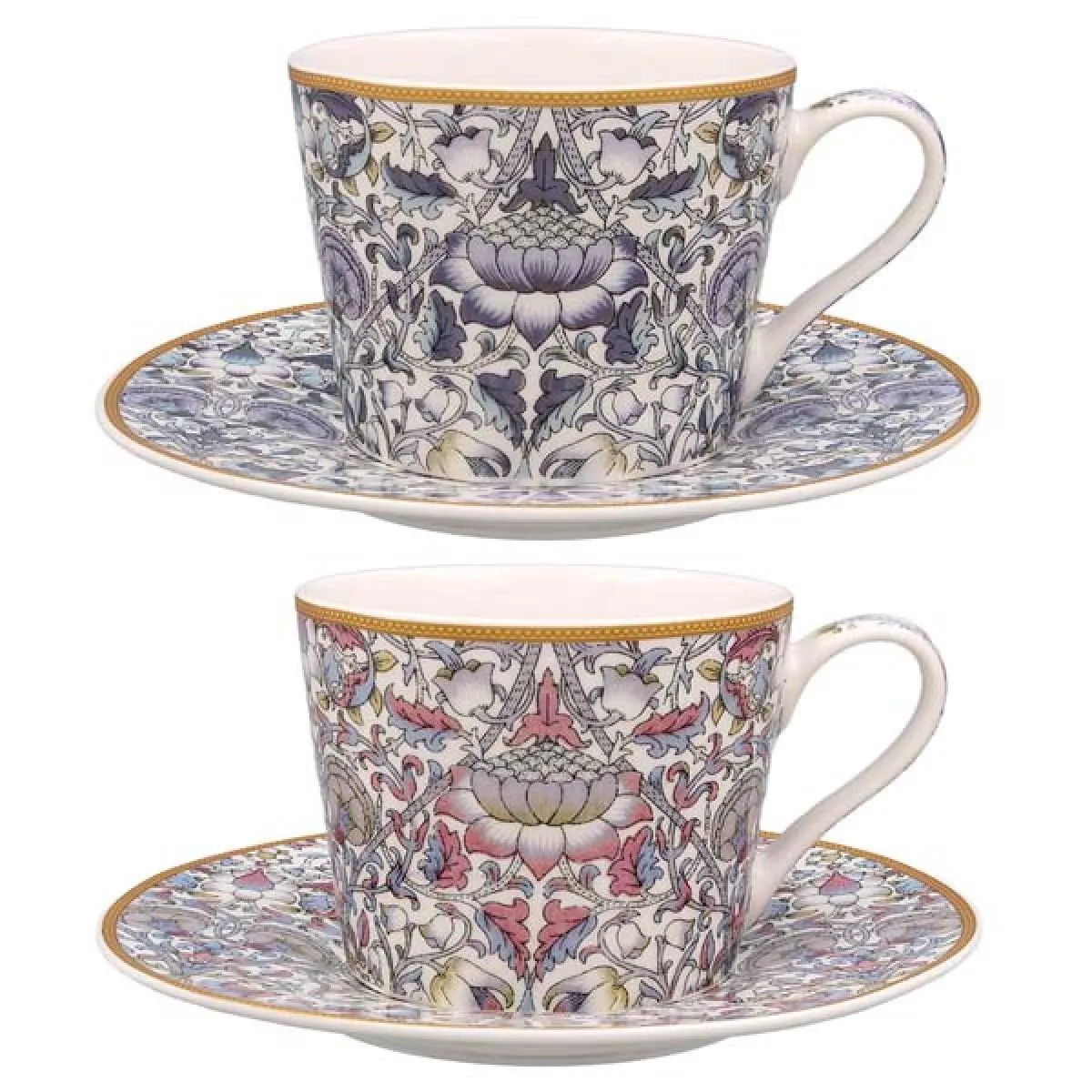 Šolja sa tacnom LODDEN  (dve vrste) 