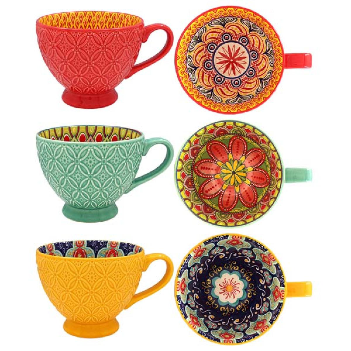 Šolja sa tacnom TUSCANY (tri vrste) 