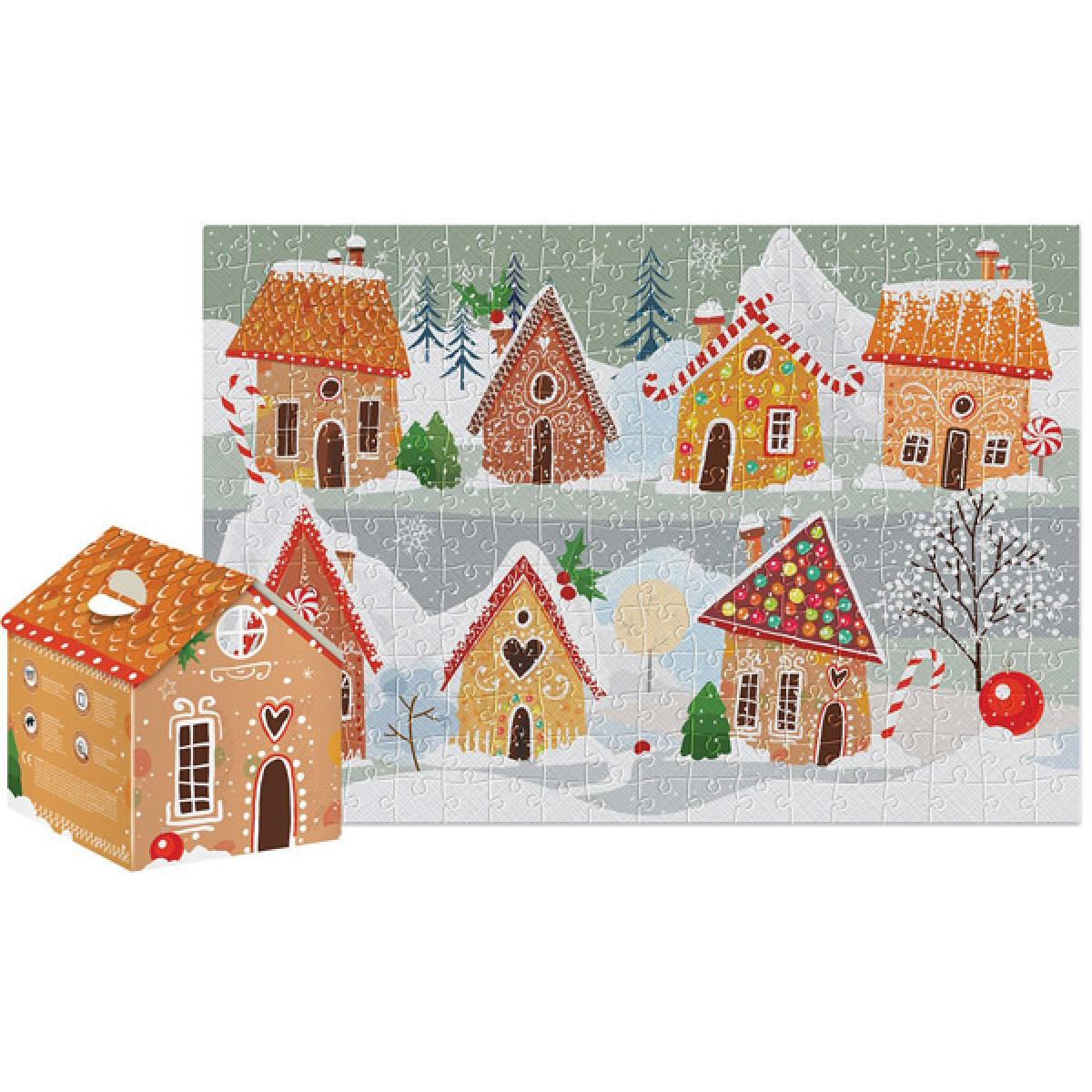 Novogodišnje puzzle SELO MEDENJAKA 250kom 