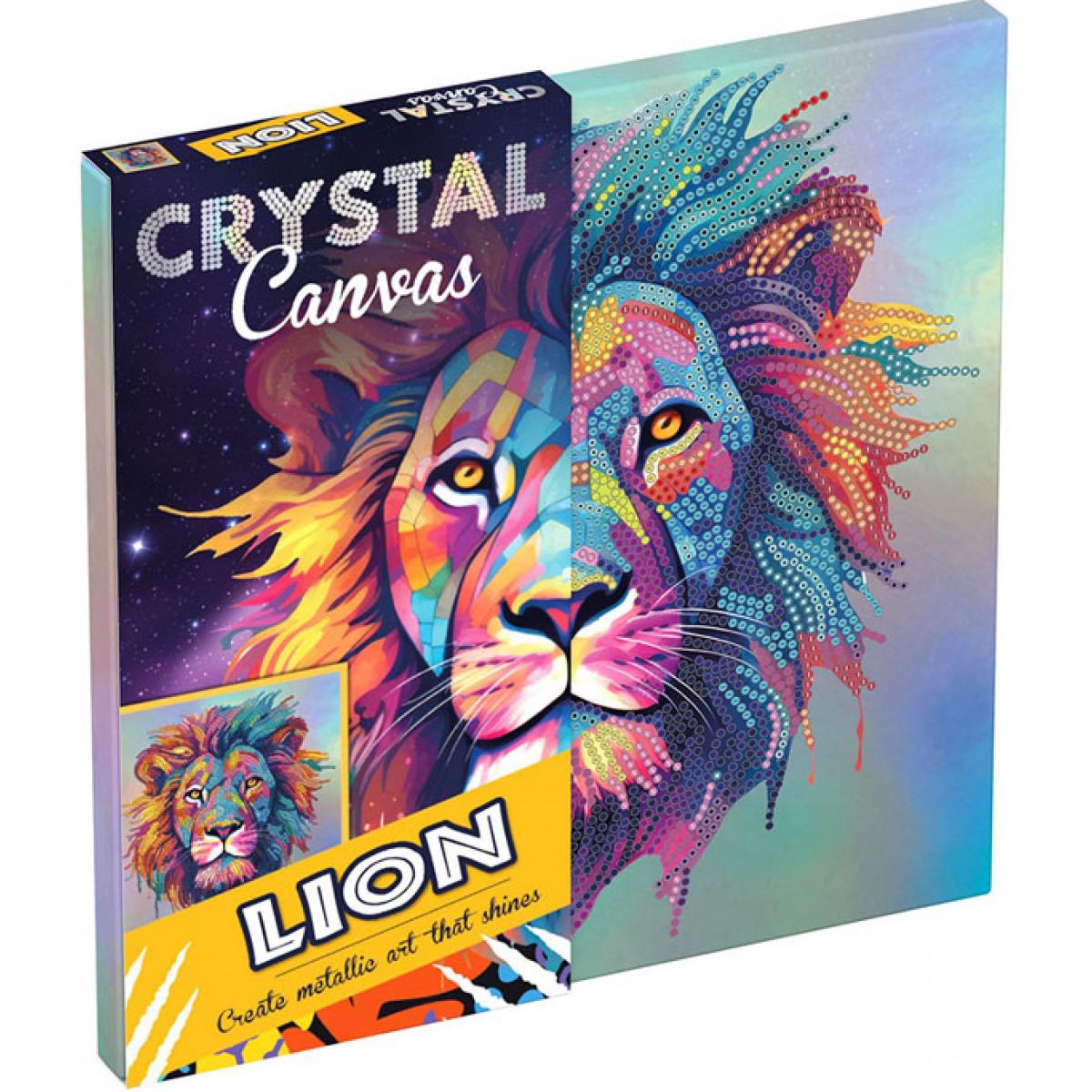 Kreativni set  sa kristalima LAV 30x30cm 