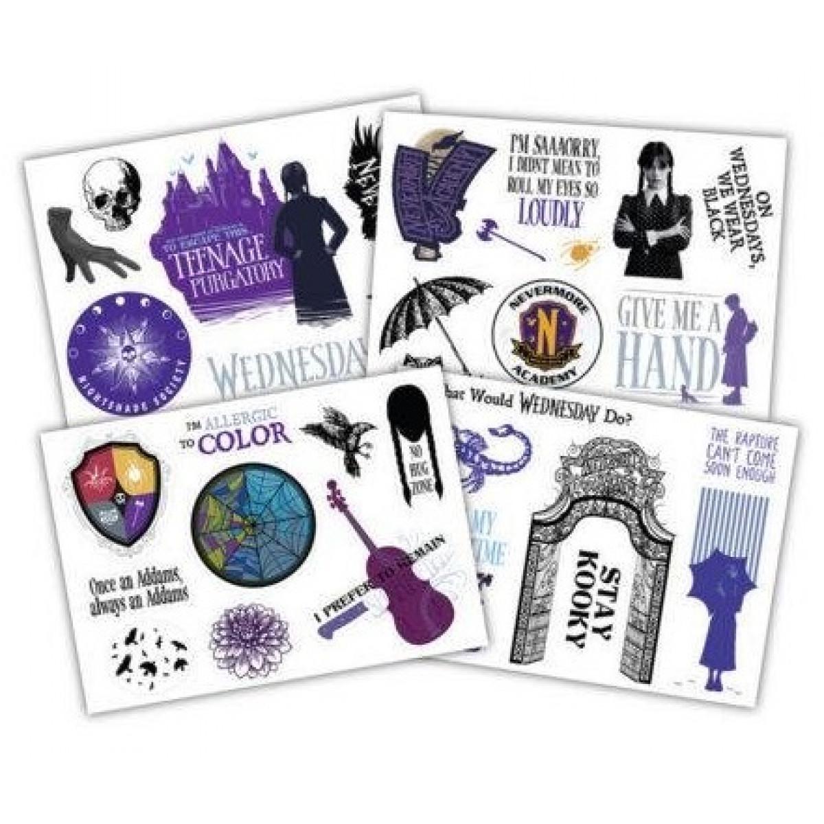 WEDNESDAY stikeri TECH DECALS 