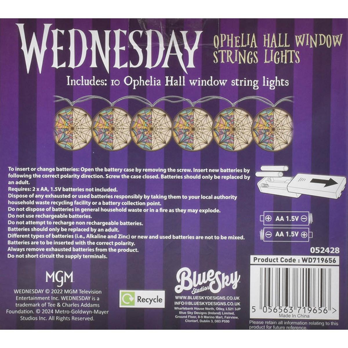 Ukrasne lampice na žici WEDNESDAY OPHELIA WINDOW 