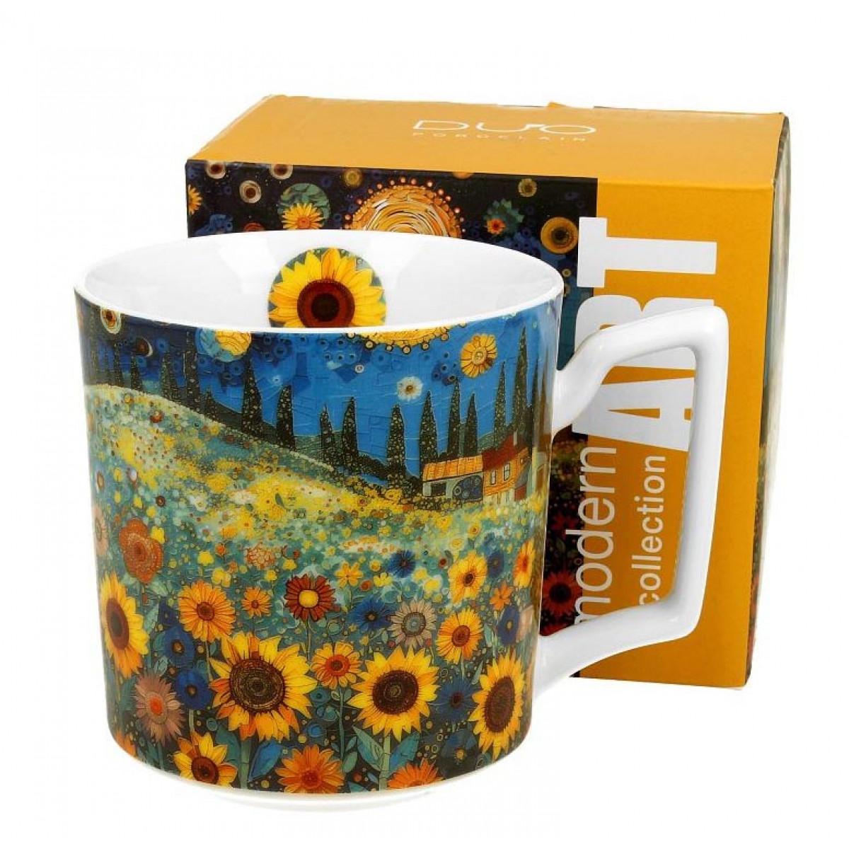 Šolja 450ml MODERN - SUNFLOWER FIELD 