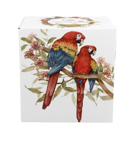Šolja za čaj sa infuzerom BIRD'S WORLD - SCARLET MACAWS 400ml 