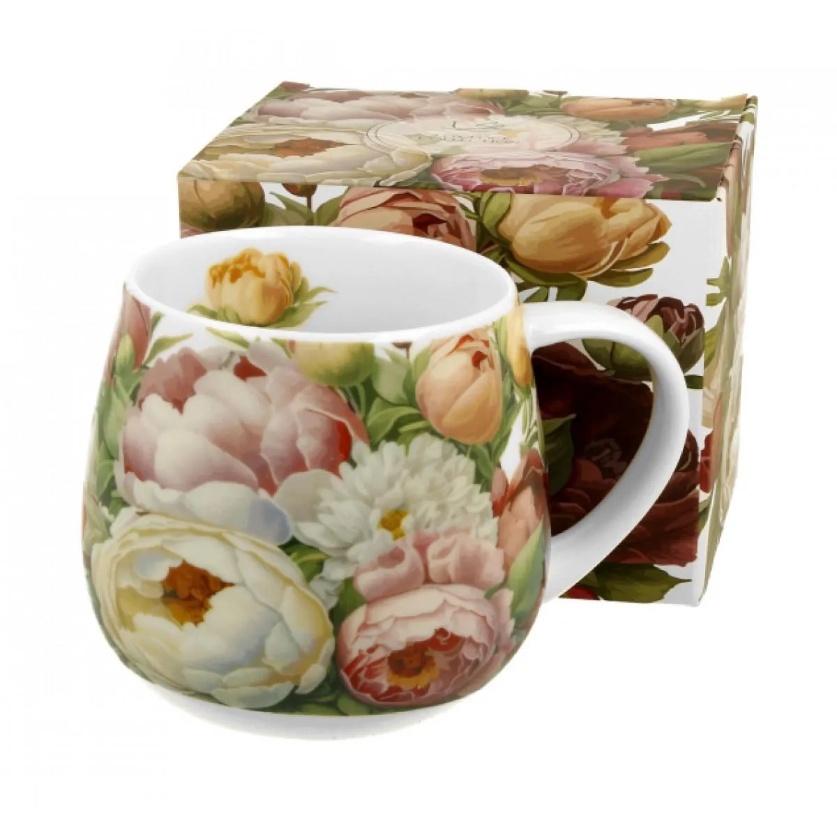 Šolja u poklon kutiji PEONIES 430ml 