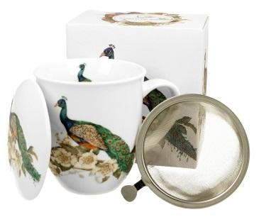 Šolja sa infuzerom INFUSER BIRD'S WORLD - PEACOCK 